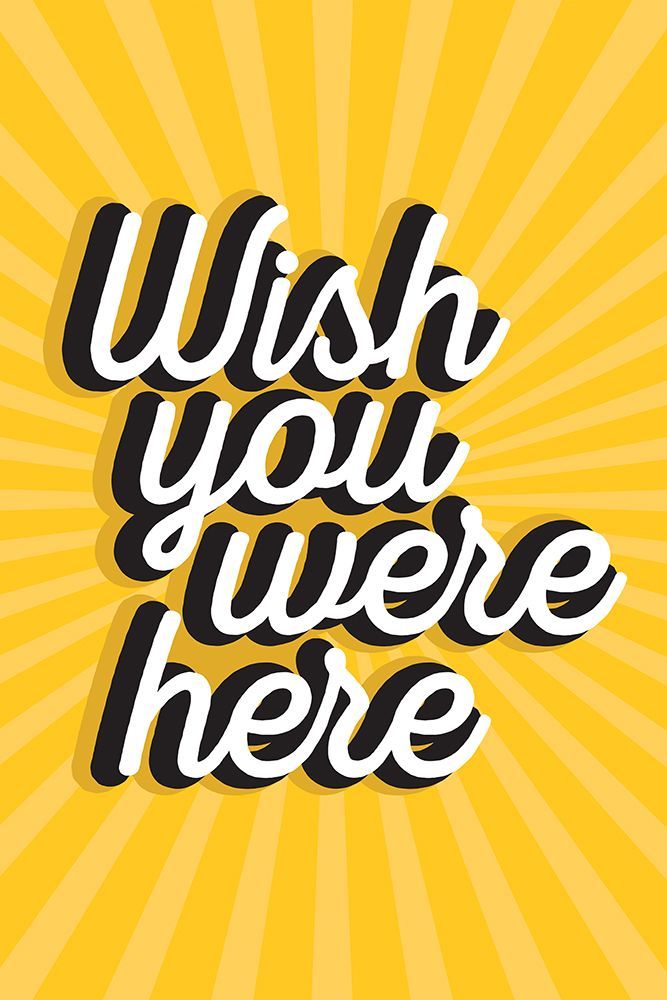 Wish You Were Here art print by Frankie Kerr-Dineen for $57.95 CAD
