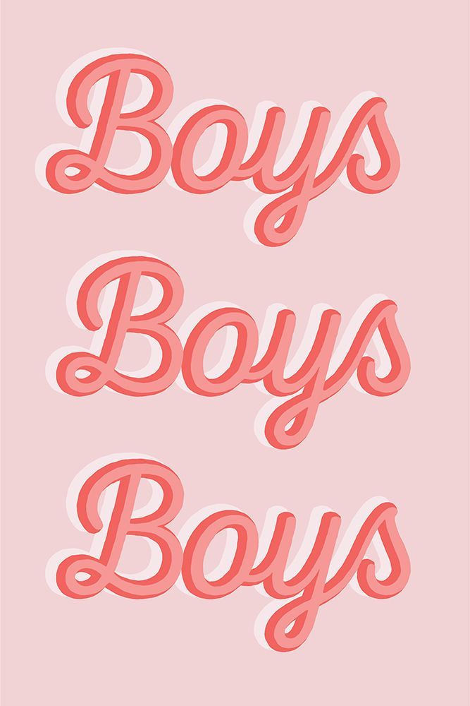 Boys Boys Boys art print by Frankie Kerr-Dineen for $57.95 CAD