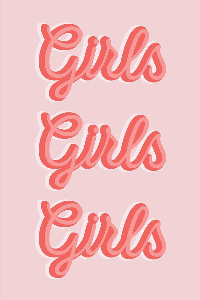Girls Girls Girls art print by Frankie Kerr-Dineen for $57.95 CAD
