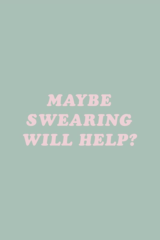 Maybe Sweating Will Help? art print by Frankie Kerr-Dineen for $57.95 CAD