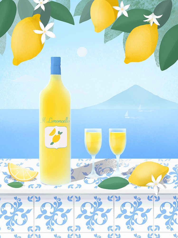 Limoncello art print by Petra Lizde for $57.95 CAD