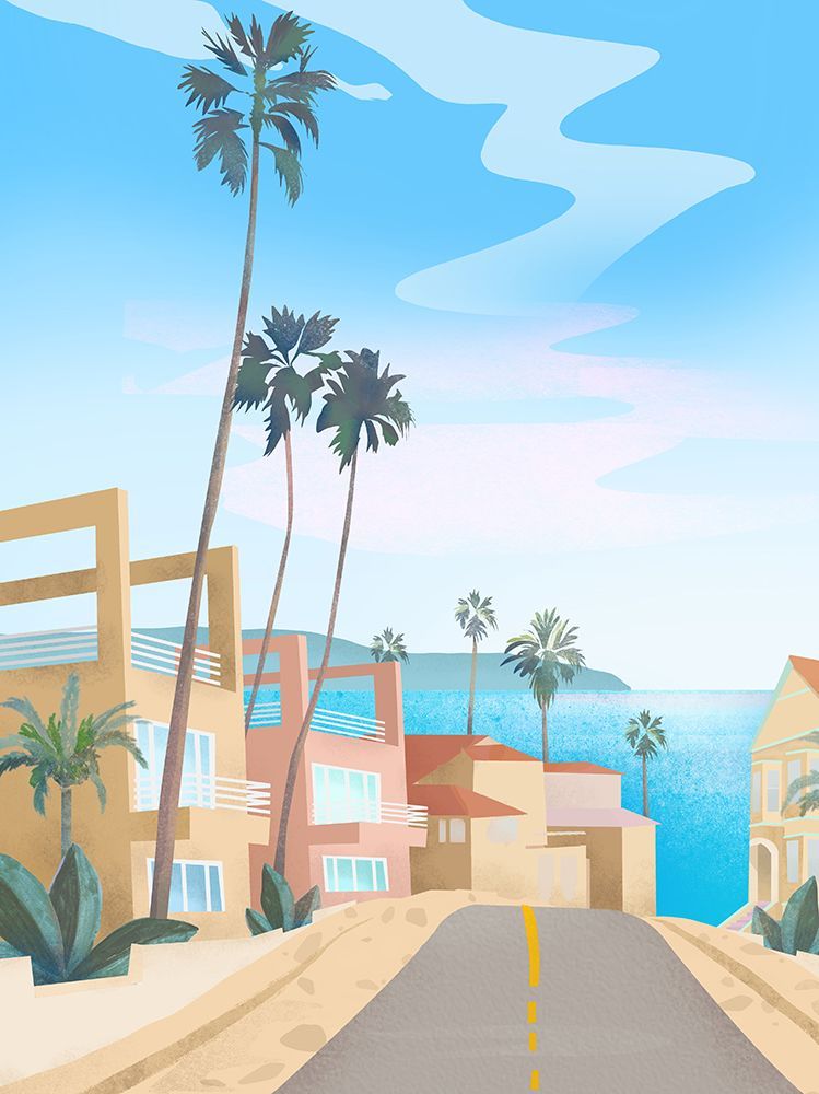California art print by Petra Lizde for $57.95 CAD