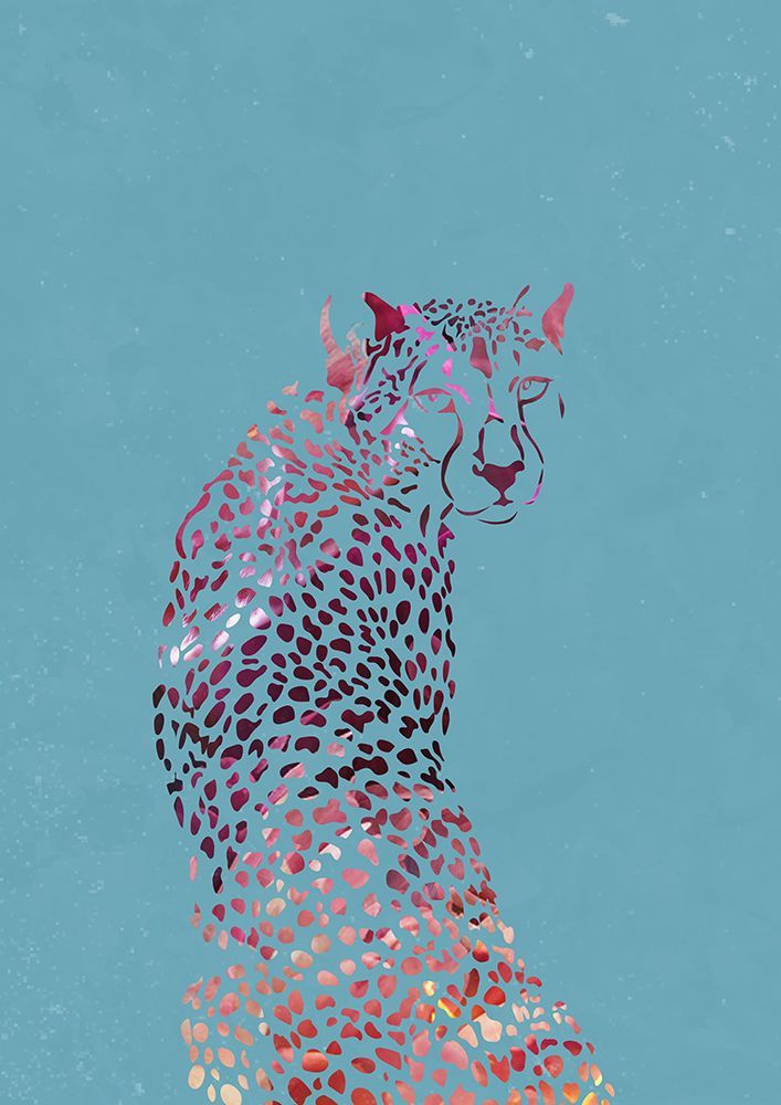 Abstract Cheetah art print by Sarah Manovski for $57.95 CAD