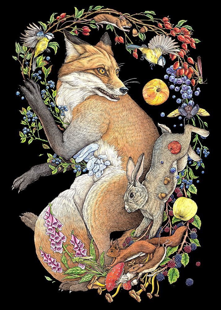 Foxglove art print by Lea Chaillaud for $57.95 CAD