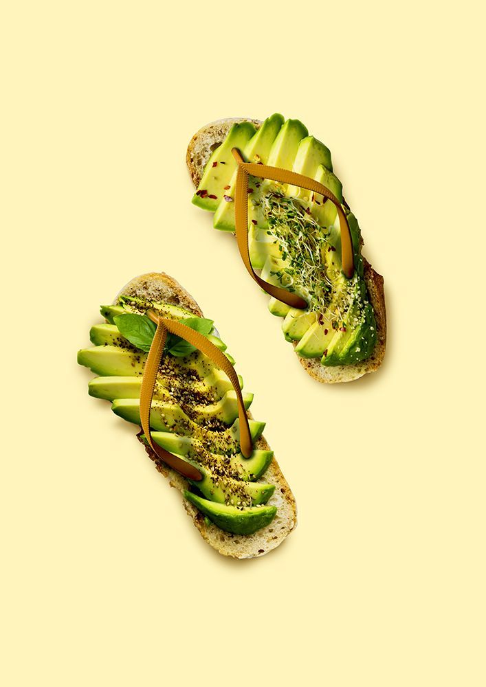 Avocado Slippers art print by Artem Pozdniakov for $57.95 CAD