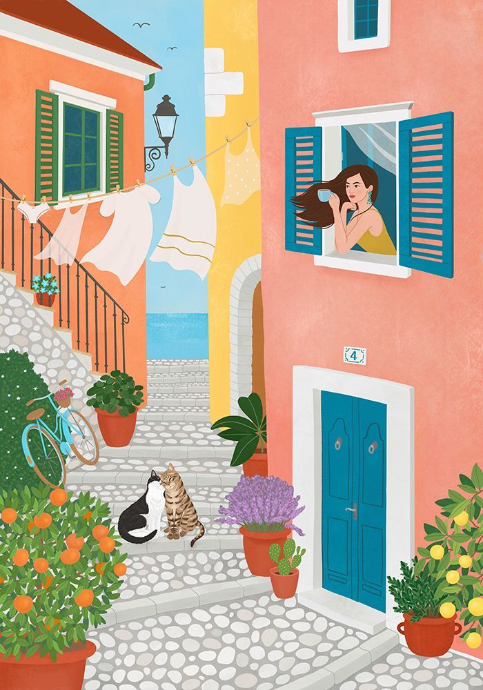 Sunday Morning in Provence art print by Petra Holikova for $57.95 CAD