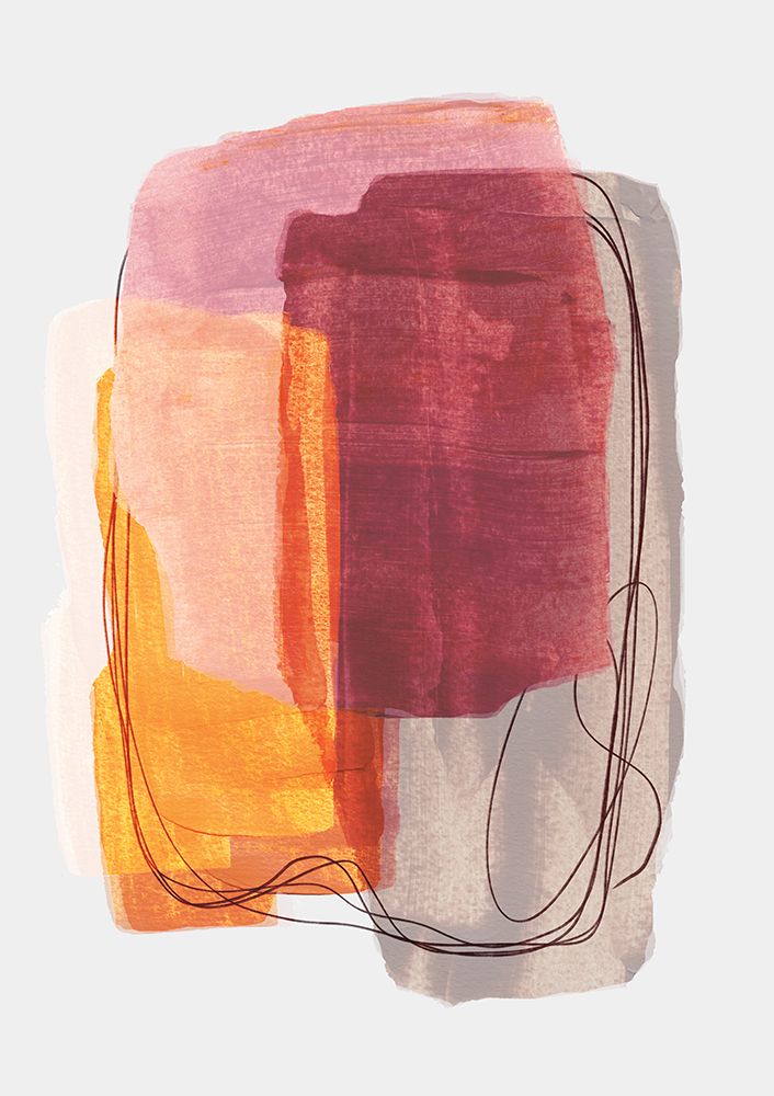 Abstract Brush Strokes 51 art print by Mareike Bohmer for $57.95 CAD