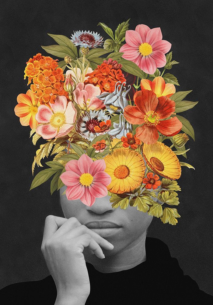 Colourful Vintage Bouquet art print by Frida Floral Studio for $57.95 CAD