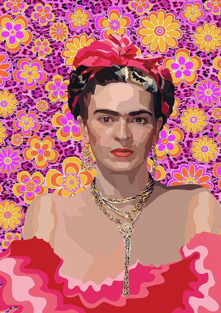 Frida art print by Lynnda Rakos for $57.95 CAD