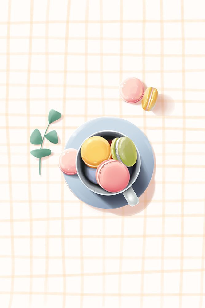 Colourful Macarons Home art print by Xuan Thai for $57.95 CAD