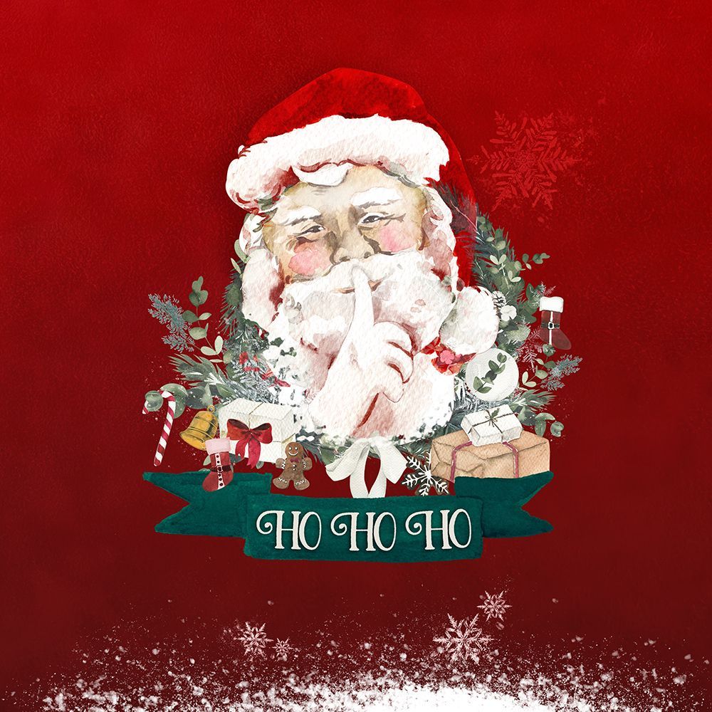 Santa art print by Emel Tunaboylu for $57.95 CAD