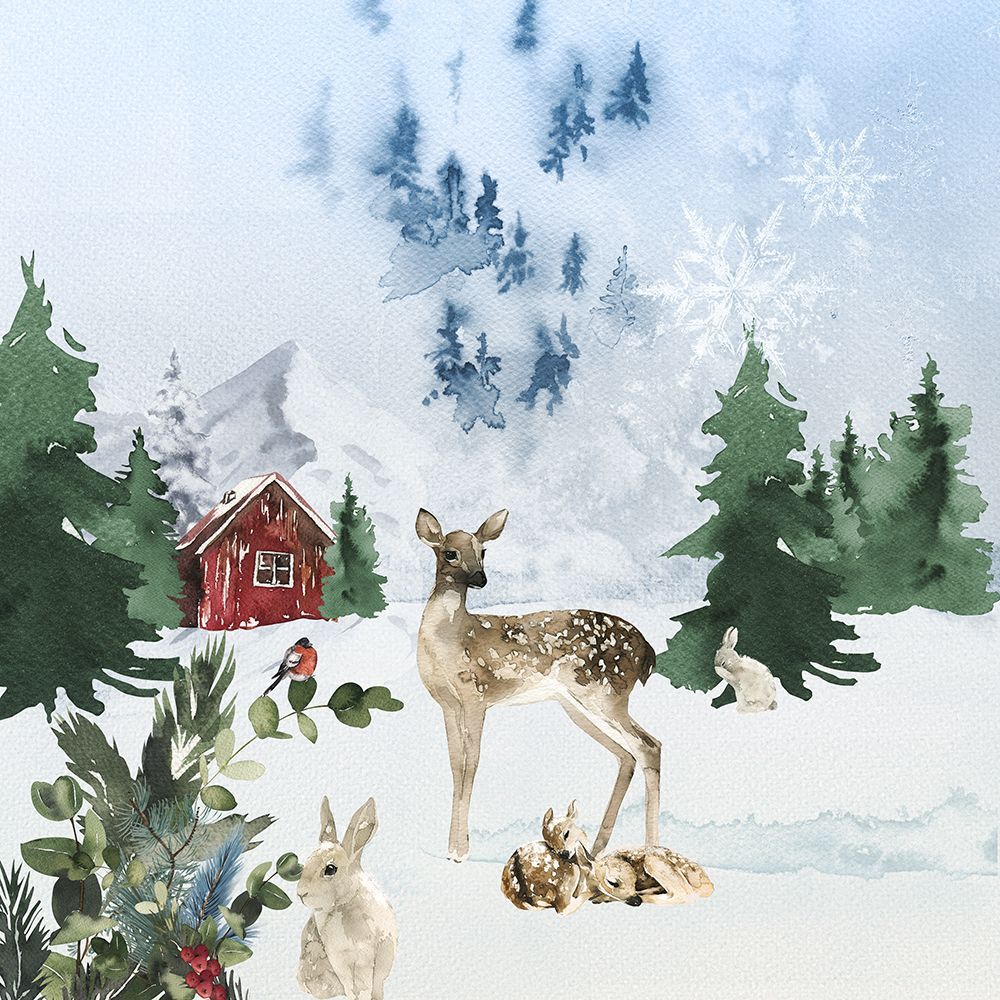 Christmas Morning art print by Emel Tunaboylu for $57.95 CAD