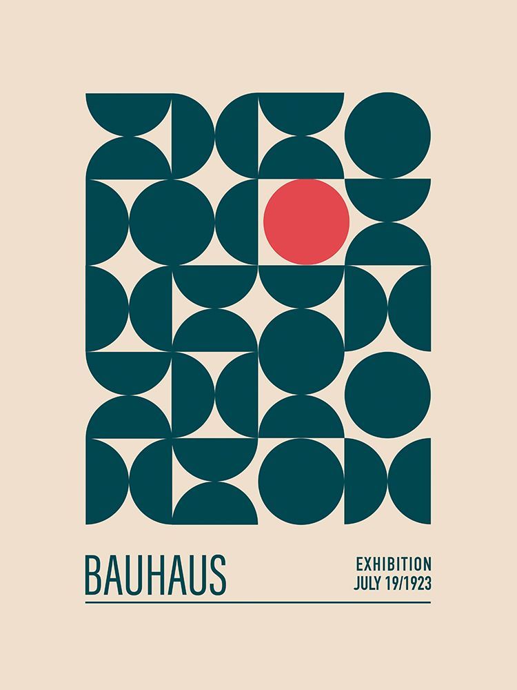 Bauhaus Mavi Kureler art print by Emel Tunaboylu for $57.95 CAD