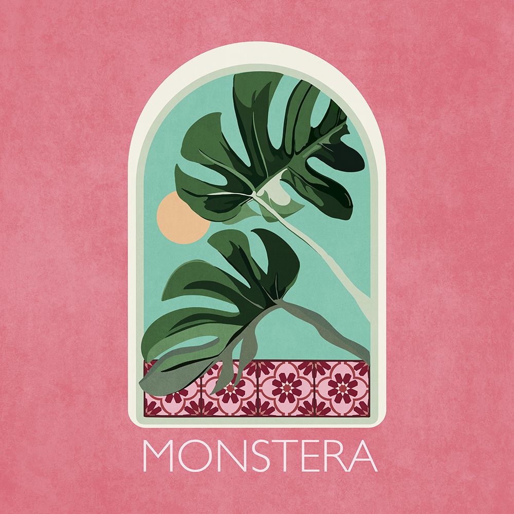 Green Sets Monstera art print by Emel Tunaboylu for $57.95 CAD