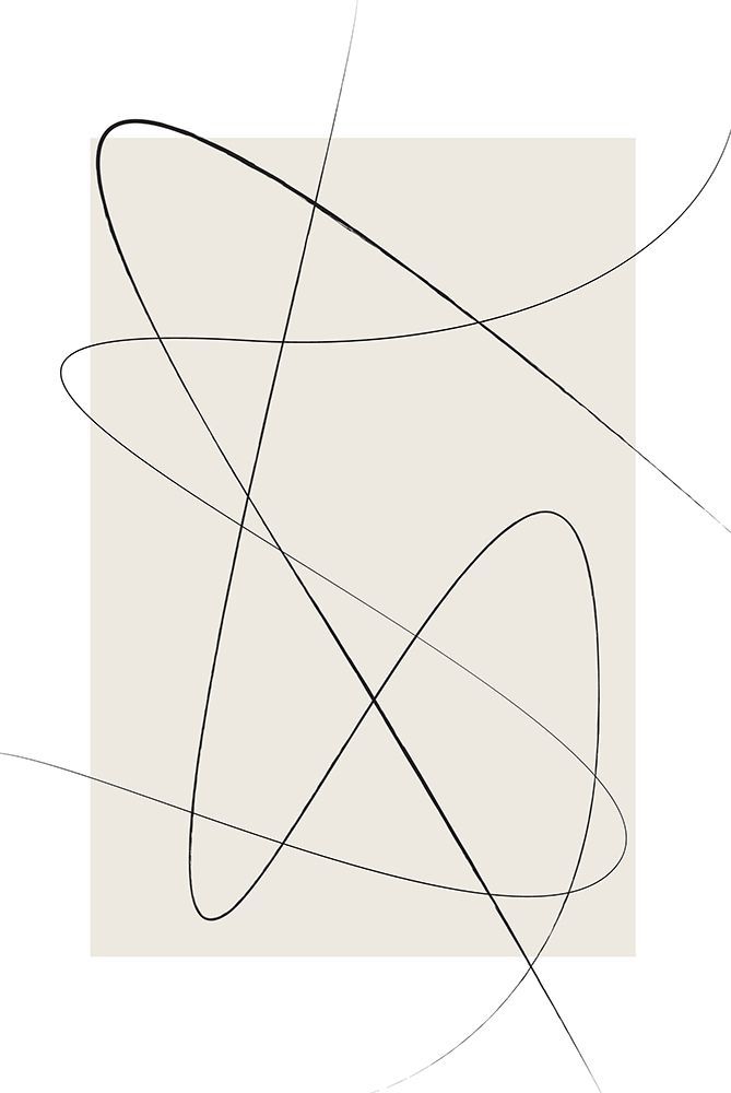 Beige Abstract art print by Oju Design for $57.95 CAD