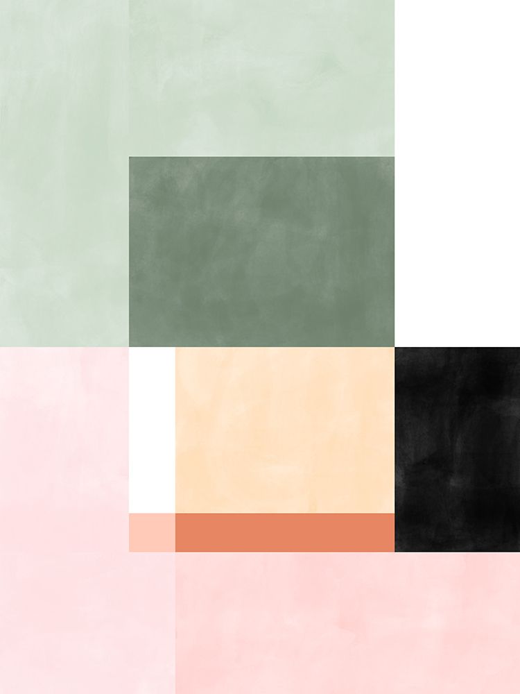 3X4 Aspectratio Pinkgreen22 art print by Elena Ristova for $57.95 CAD