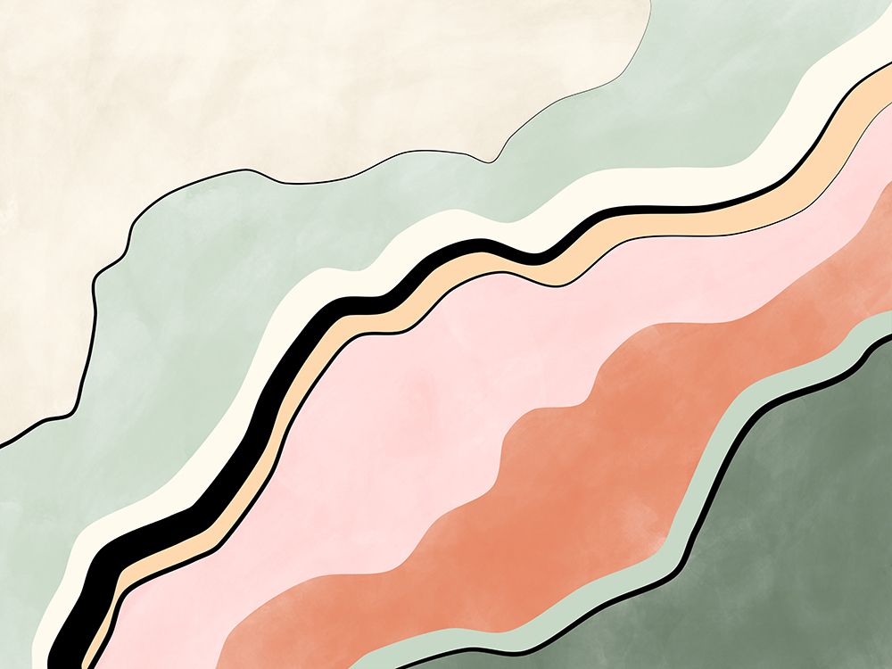 3X4 Aspectratio Pinkgreen38 art print by Elena Ristova for $57.95 CAD