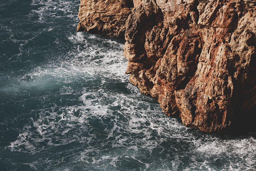Sea Waves And Rocks art print by Engin Akyurt for $57.95 CAD