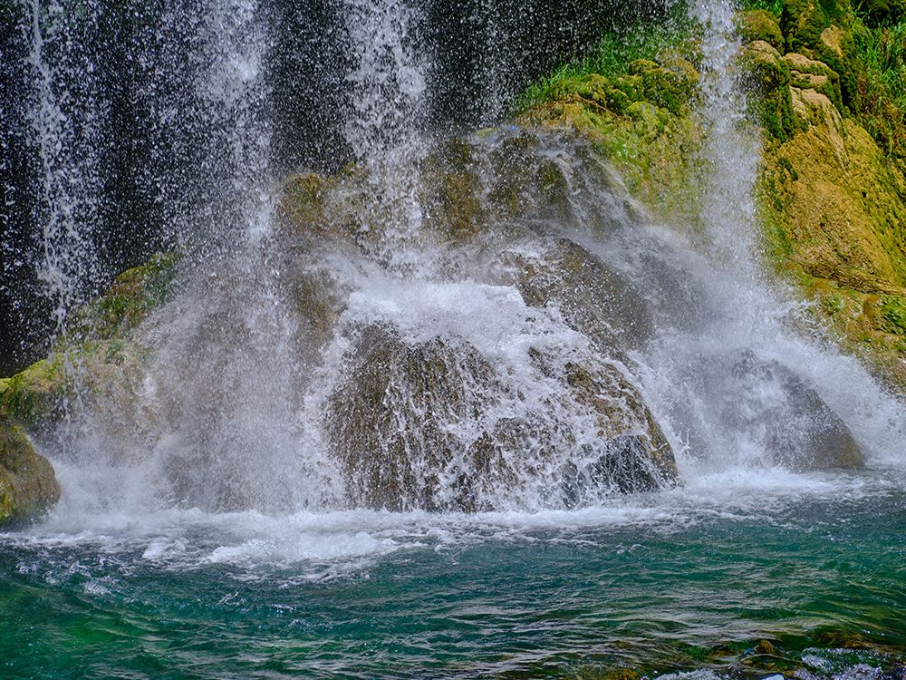 Beautiful Waterfall In The Forest art print by Engin Akyurt for $57.95 CAD