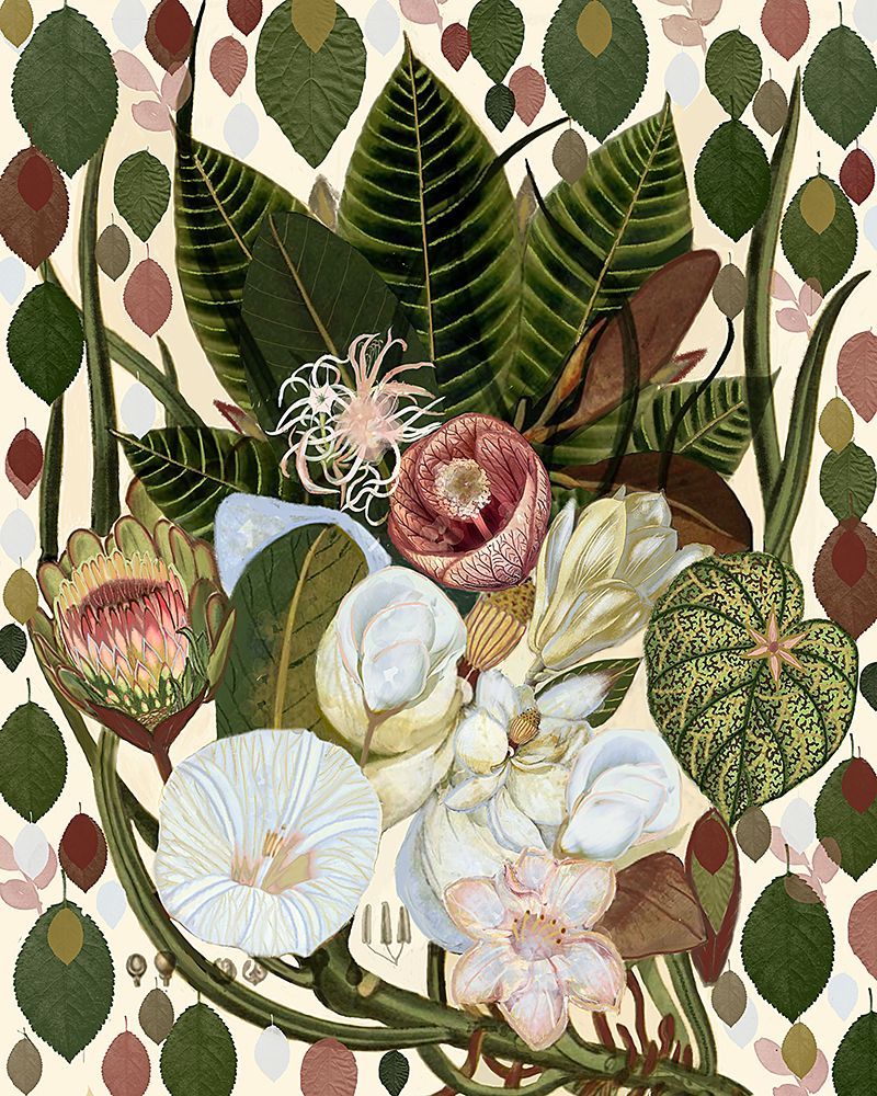 Earthy Blooms.png art print by Giovanna Nicolo for $57.95 CAD