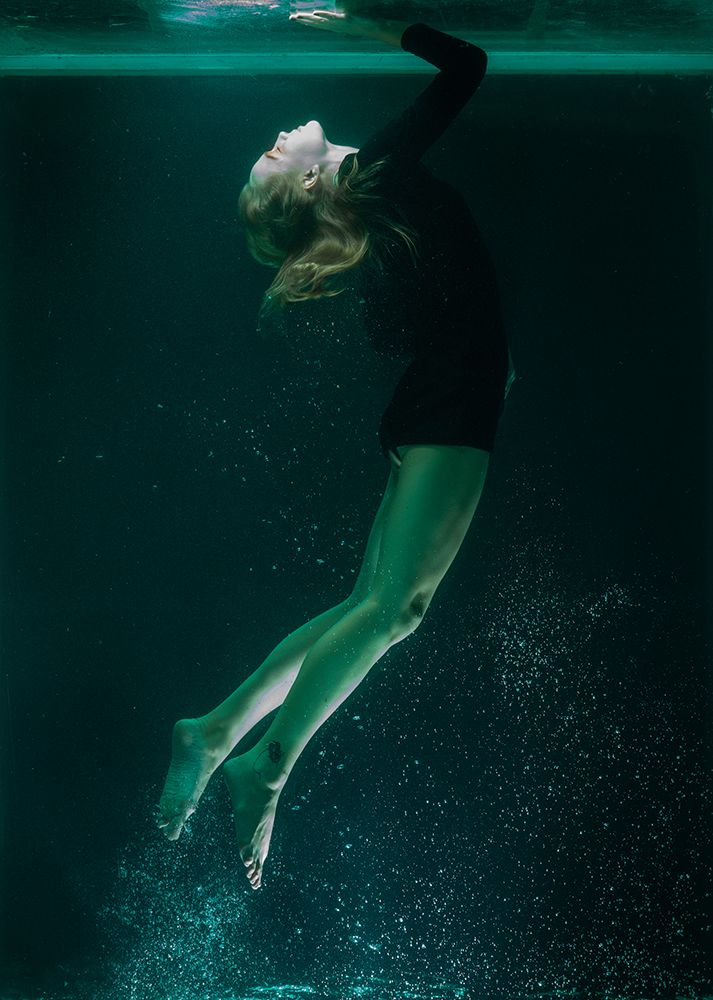 Underwater Artistic Portrait Shooting art print by Engin Akyurt for $57.95 CAD
