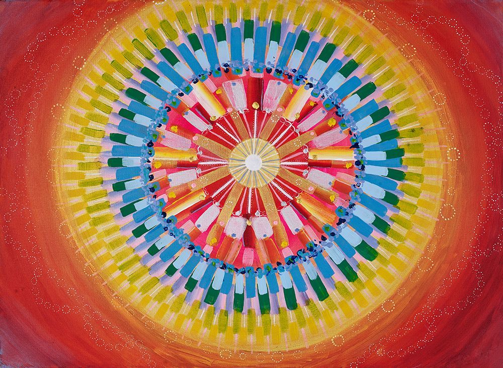 Mandala Energy art print by Amy Diener for $57.95 CAD