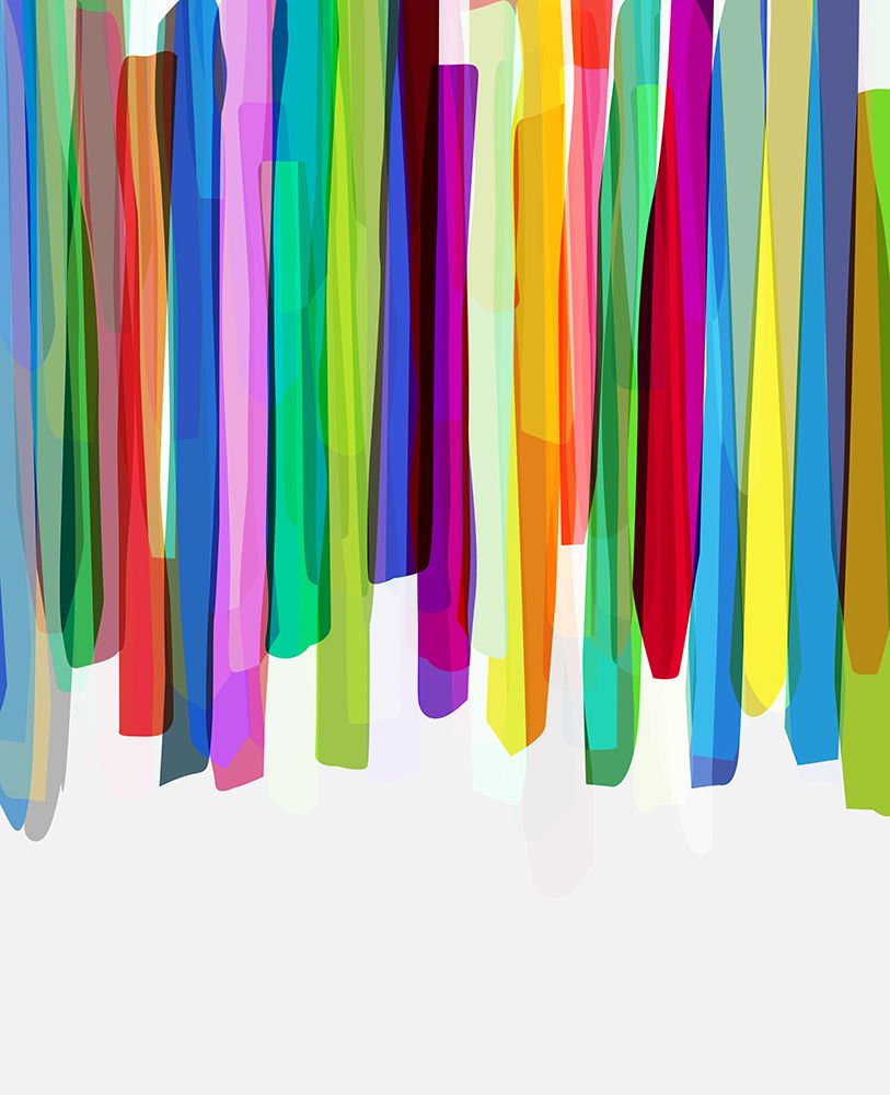 Colorful Stripes 2 art print by Mareike Bohmer for $57.95 CAD