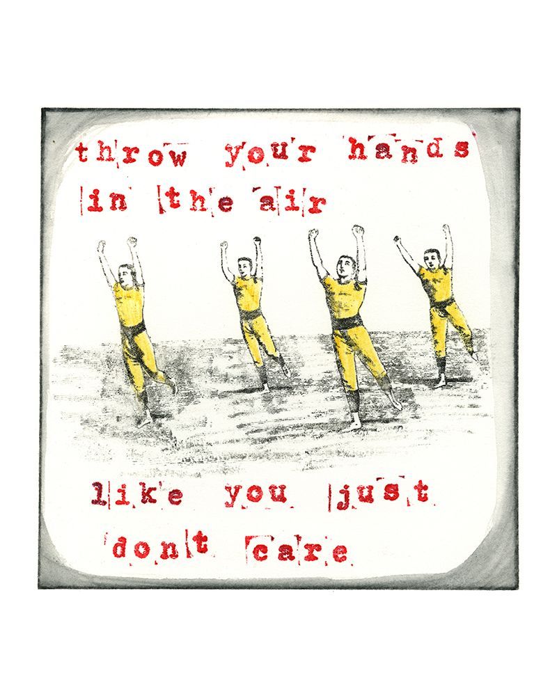 Throw Your Hands in the Air art print by Jodi Fuchs for $57.95 CAD