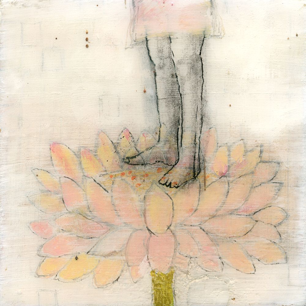 Stepping Into Lotus art print by Jodi Fuchs for $57.95 CAD