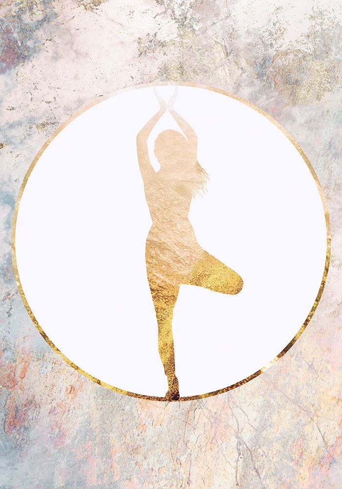 Yoga gold 5 art print by Sarah Manovski for $57.95 CAD