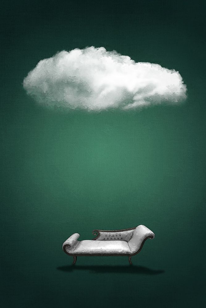 Just lie down and watch the clouds art print by Ema Paraschiv for $57.95 CAD