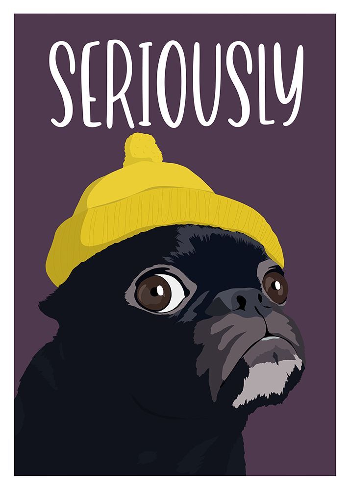 Seriously?! art print by Kammille Bruun for $57.95 CAD