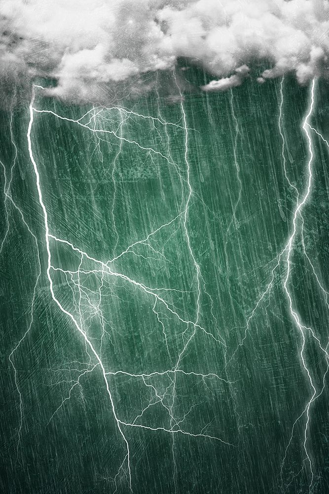 The Emerald Thunderstorm No1 art print by Ema Paraschiv for $57.95 CAD