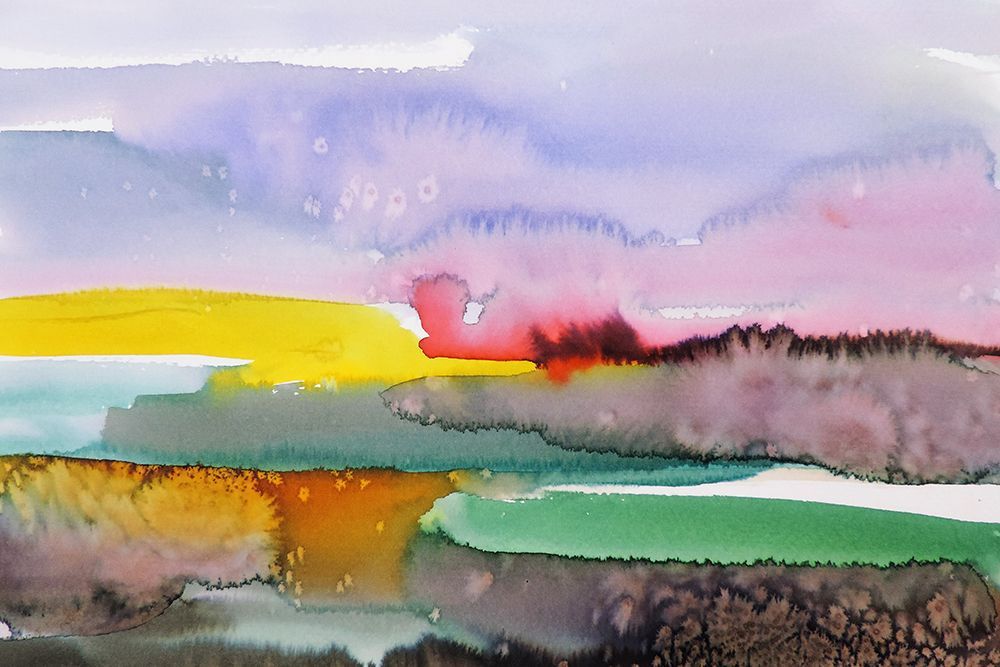 Abstrait 3 art print by Sylvie Demers for $57.95 CAD
