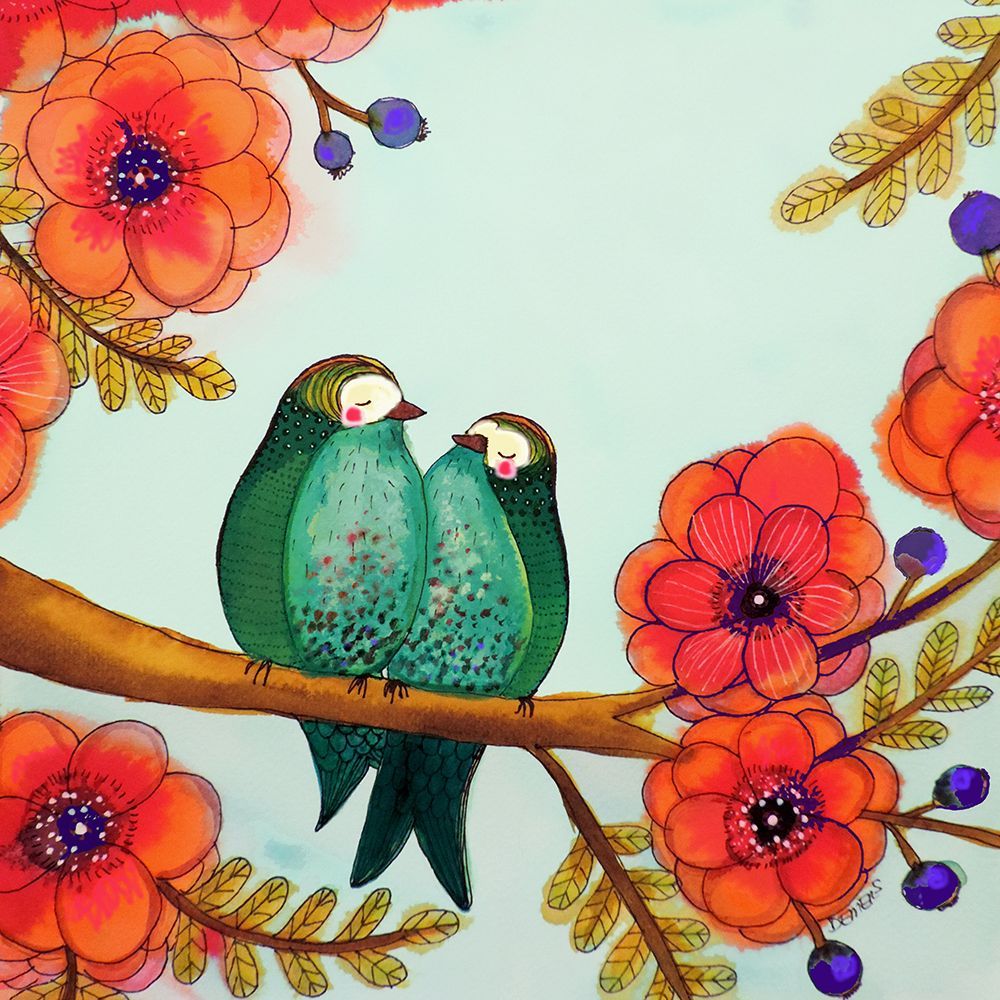Feather Bellies art print by Sylvie Demers for $57.95 CAD