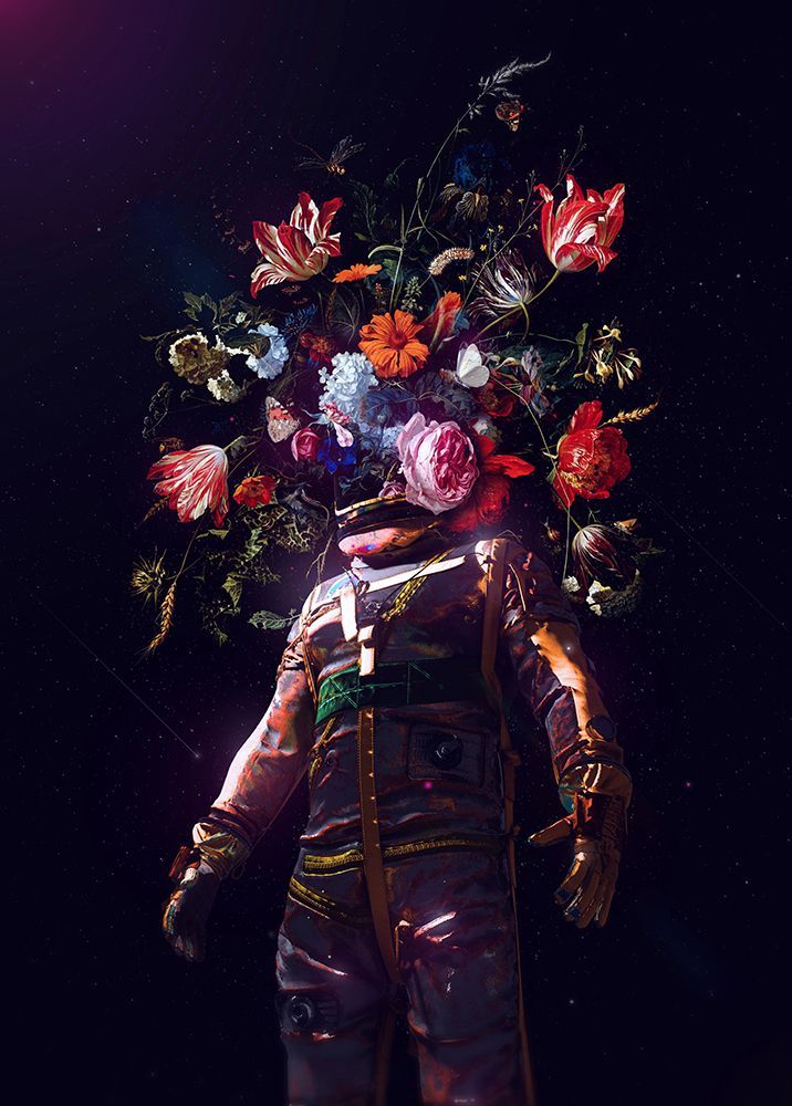 Full Bloom II art print by Francis Minoza for $57.95 CAD