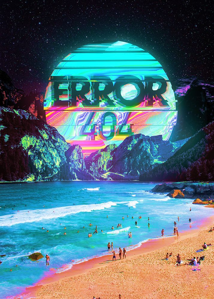 Error 404 art print by Francis Minoza for $57.95 CAD