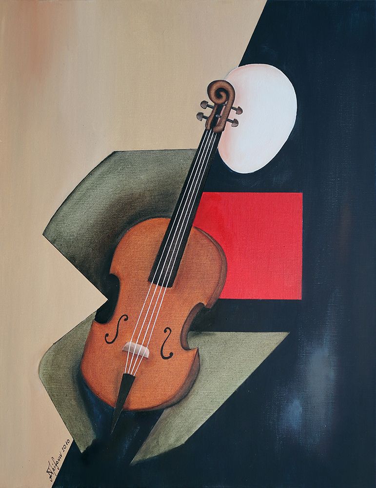 Cellist 2021 art print by Alexander Trifonov for $57.95 CAD