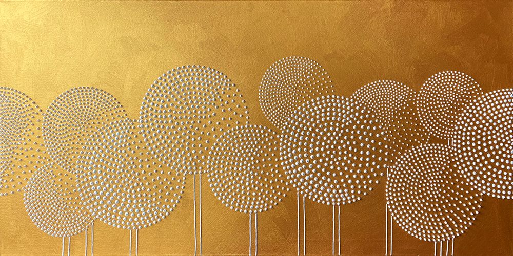 Allium Summer Pearls art print by Alla Grande for $57.95 CAD