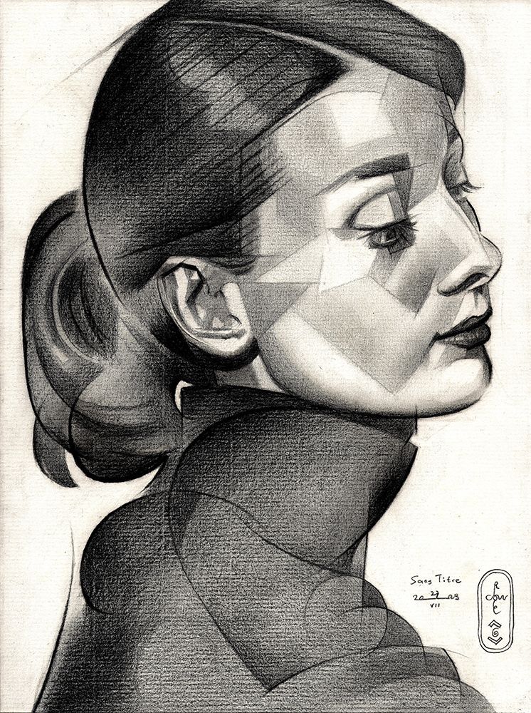 Audrey Hepburn 27 07 23 art print by Corne Akkers for $57.95 CAD