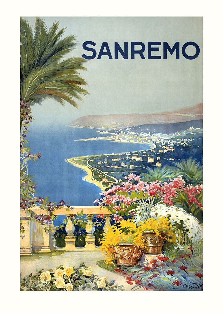 Sanremo : Alicandri Roma art print by Pictufy for $57.95 CAD