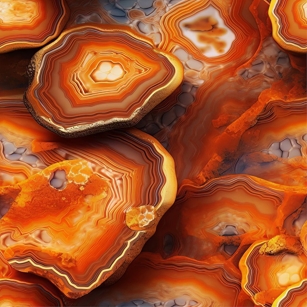 Agate 41 art print by Bilge Paksoylu for $57.95 CAD