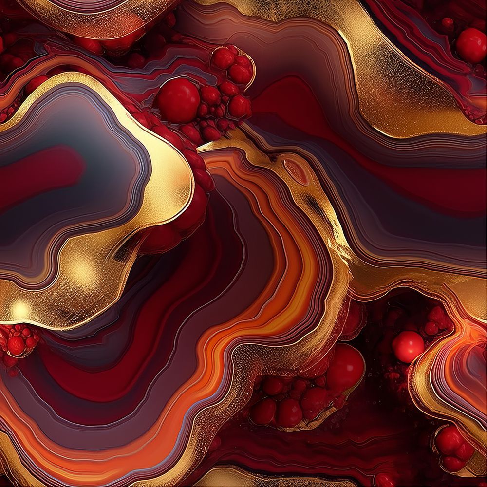 Agate 63 art print by Bilge Paksoylu for $57.95 CAD