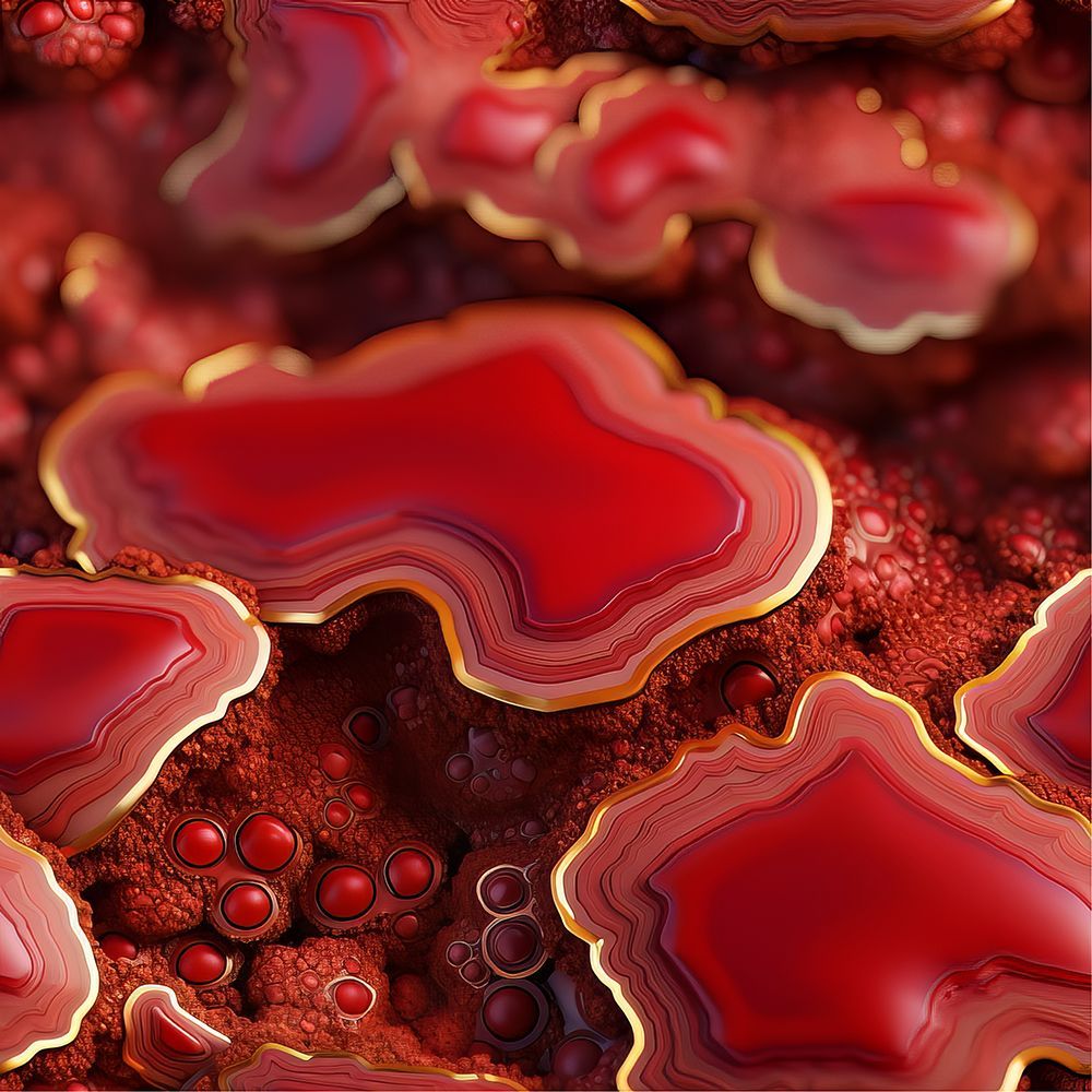 Agate 64 art print by Bilge Paksoylu for $57.95 CAD