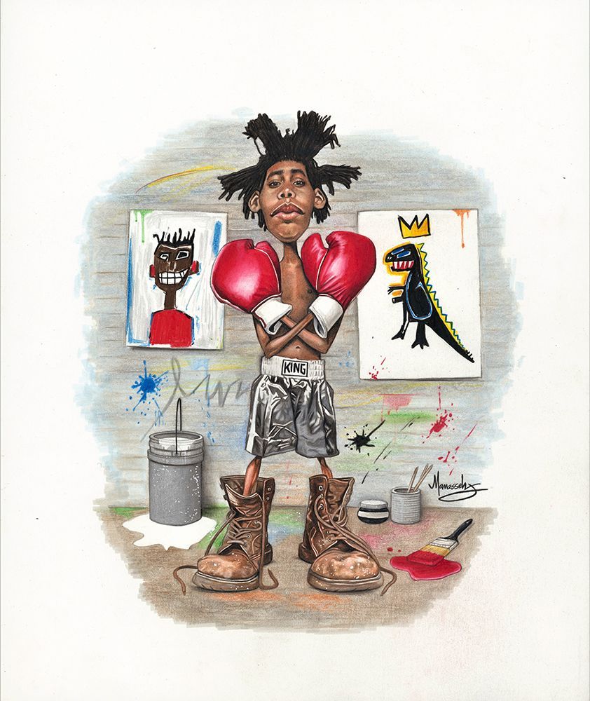Basquiat Kid art print by Manasseh Sr. Johnson for $57.95 CAD