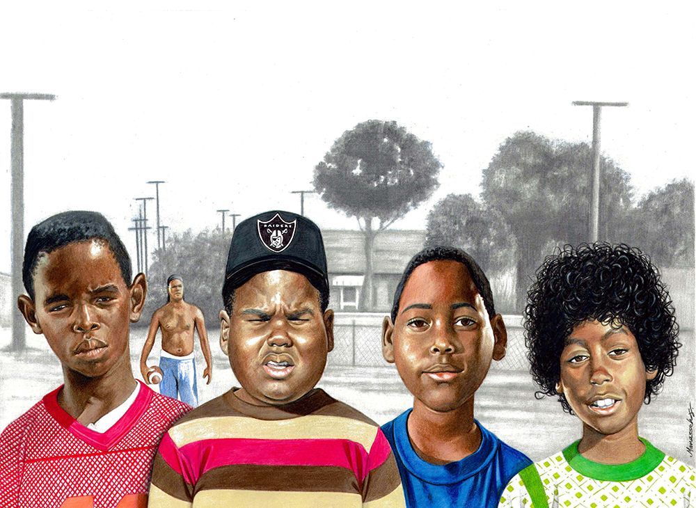 Boyz In the Hood art print by Manasseh Sr. Johnson for $57.95 CAD