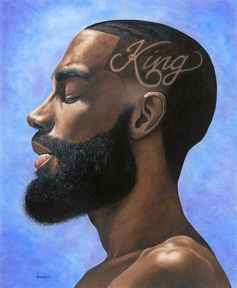 King art print by Manasseh Sr. Johnson for $57.95 CAD