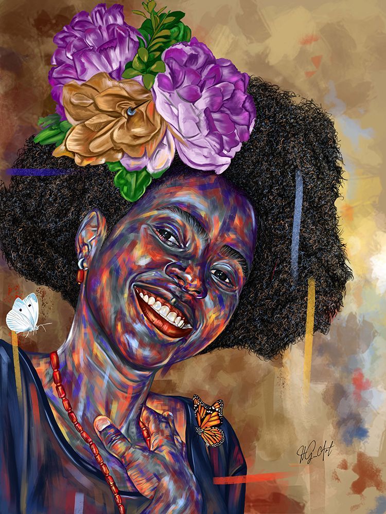 Good Feelings art print by Ojenike Oladapo for $57.95 CAD