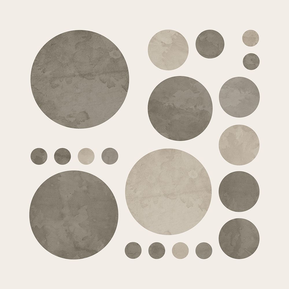 Dotty Taupe Delight No2 art print by Ema Paraschiv for $57.95 CAD