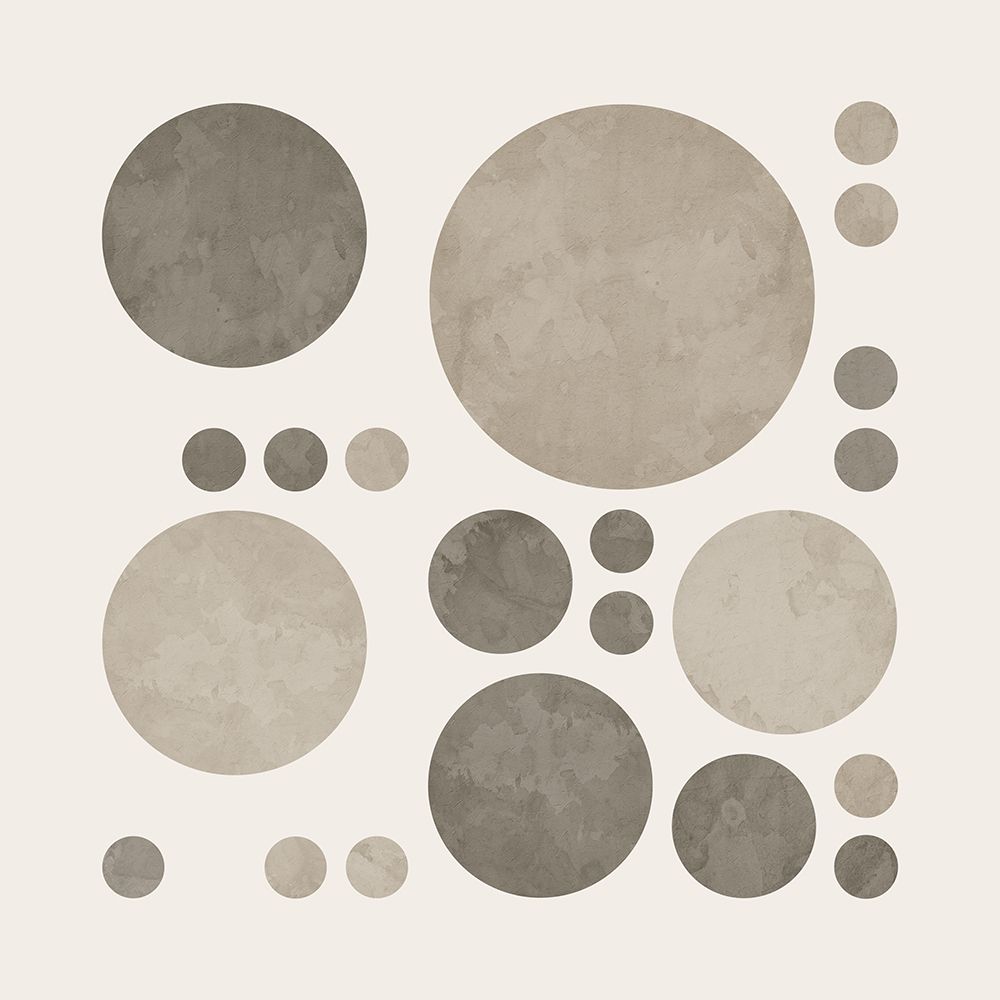 Dotty Taupe Delight No3 art print by Ema Paraschiv for $57.95 CAD